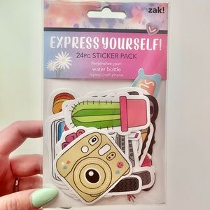 ZAK VSCO Sticker Pack - 37 Stickers - personalize phone, water bottle, laptop